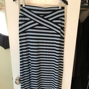 Eci Maxi Jersey-knit Skirt